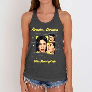 Gracies Abrams Album The Secrets Of Us Women's Knotted Racerback Tank