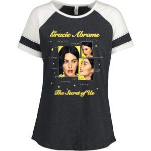 Gracies Abrams Album The Secrets Of Us Enza Ladies Jersey Colorblock Tee