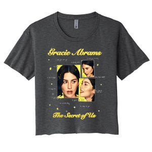 Gracies Abrams Album The Secrets Of Us Women's Crop Top Tee