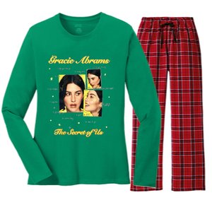 Gracies Abrams Album The Secrets Of Us Women's Long Sleeve Flannel Pajama Set 