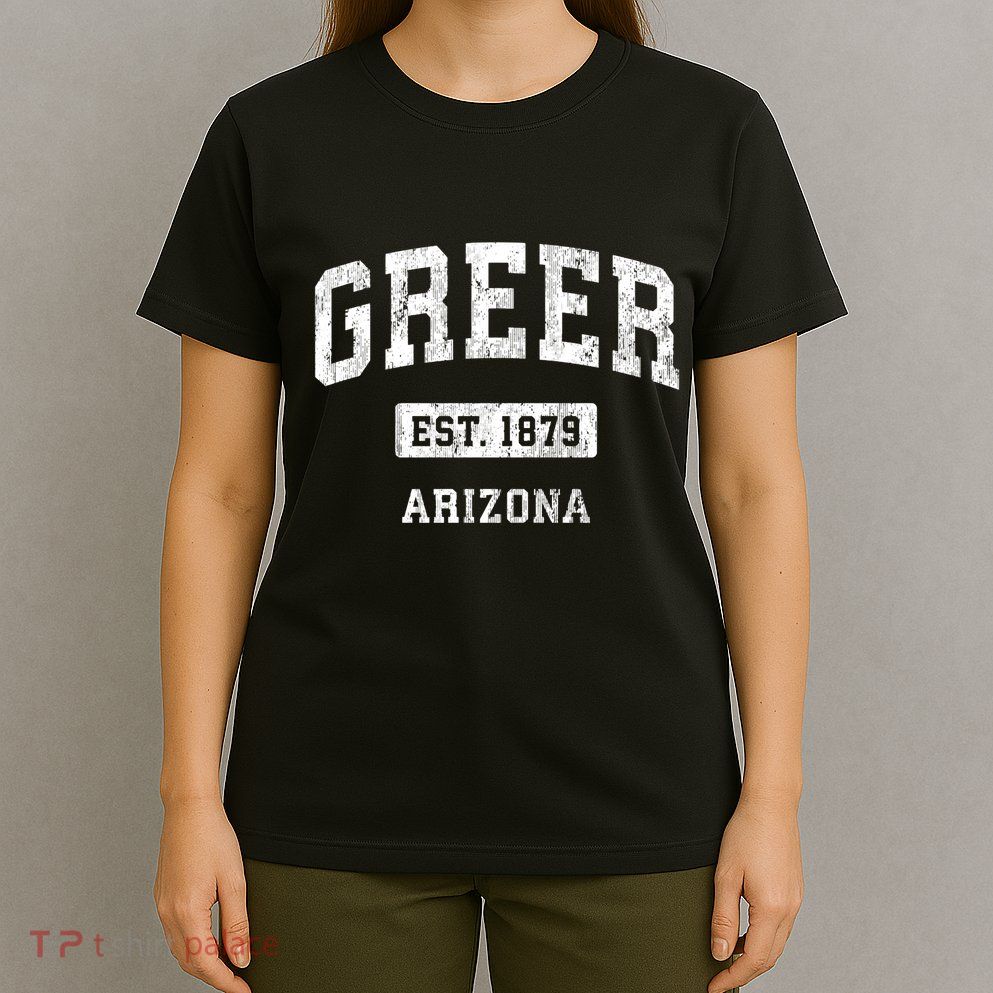 Greer Arizona Az Vintage Sports Established T-Shirt