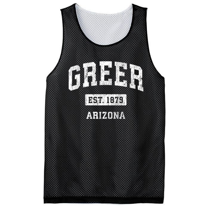 Greer Arizona Az Vintage Sports Established Mesh Reversible Basketball Jersey Tank