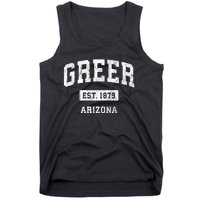 Greer Arizona Az Vintage Sports Established Tank Top