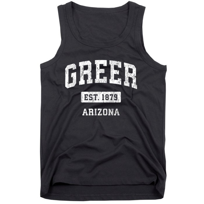 Greer Arizona Az Vintage Sports Established Tank Top