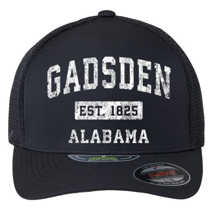 Gadsden Alabama Al Vintage Established Sports Flexfit Unipanel Trucker Cap