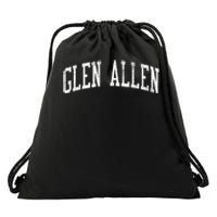 Glen Allen Al Vintage Athletic Sports Js02 Drawstring Bag