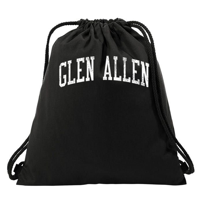 Glen Allen Al Vintage Athletic Sports Js02 Drawstring Bag