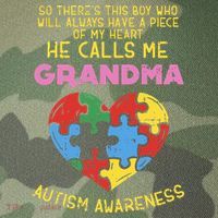 Grandma Autism Awareness Austistic  Piece My Heart Legacy Tie Dye Trucker Hat