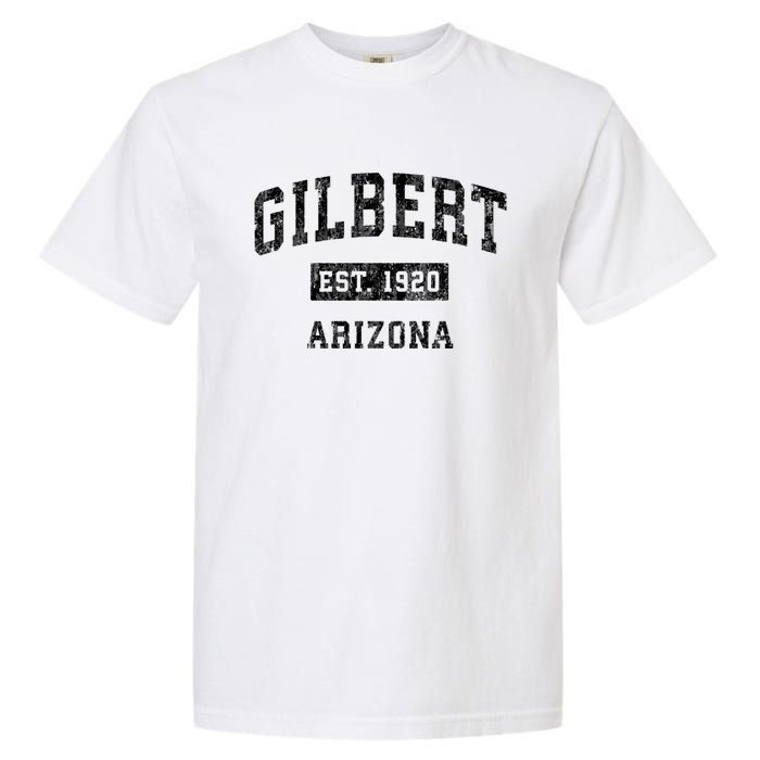 Gilbert Arizona Az Vintage Established Sports Design Garment-Dyed Heavyweight T-Shirt