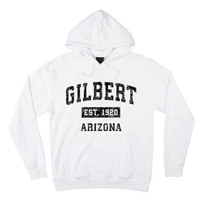 Gilbert Arizona Az Vintage Established Sports Design Hoodie