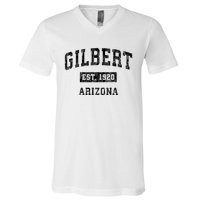 Gilbert Arizona Az Vintage Established Sports Design V-Neck T-Shirt