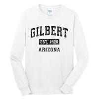 Gilbert Arizona Az Vintage Established Sports Design Tall Long Sleeve T-Shirt