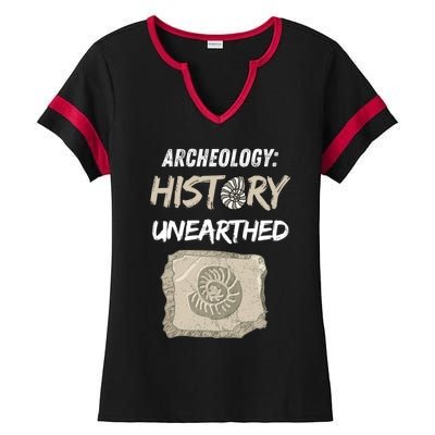 Gift Archeology Archeologists Archeologist Student Ladies Halftime Notch Neck Tee