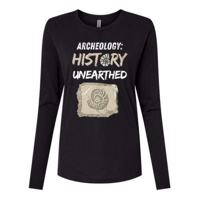 Gift Archeology Archeologists Archeologist Student Womens Cotton Relaxed Long Sleeve T-Shirt