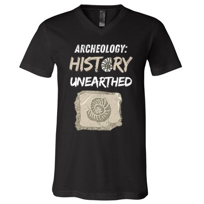 Gift Archeology Archeologists Archeologist Student V-Neck T-Shirt