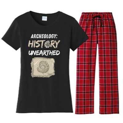 Gift Archeology Archeologists Archeologist Student Women's Flannel Pajama Set