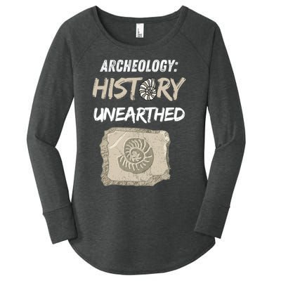 Gift Archeology Archeologists Archeologist Student Women's Perfect Tri Tunic Long Sleeve Shirt