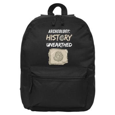 Gift Archeology Archeologists Archeologist Student 16 in Basic Backpack