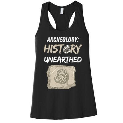 Gift Archeology Archeologists Archeologist Student Women's Racerback Tank