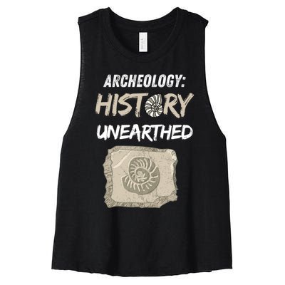 Gift Archeology Archeologists Archeologist Student Women's Racerback Cropped Tank