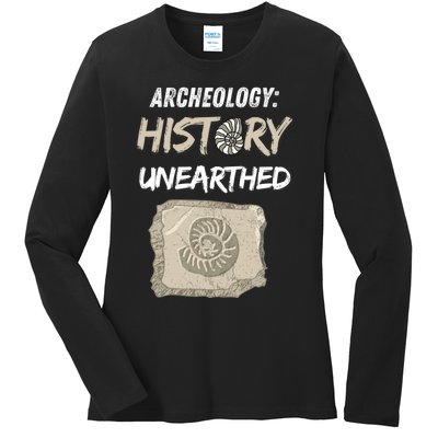 Gift Archeology Archeologists Archeologist Student Ladies Long Sleeve Shirt