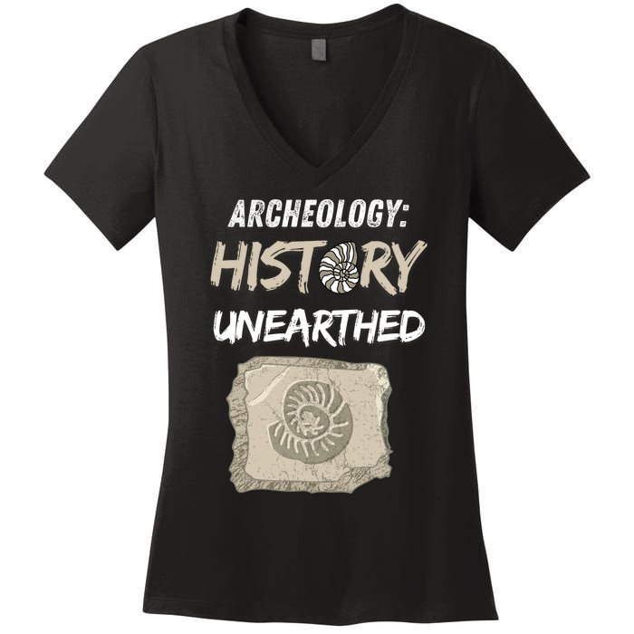 Gift Archeology Archeologists Archeologist Student Women's V-Neck T-Shirt