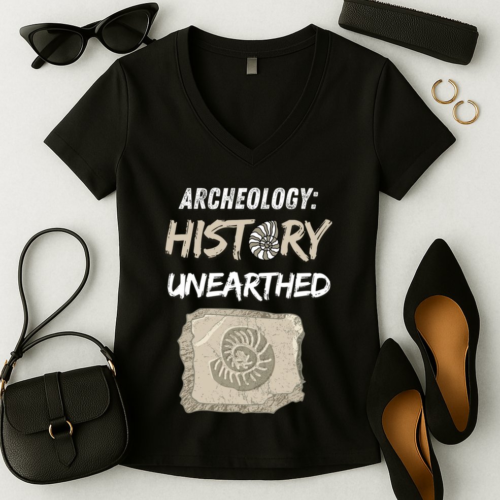 Gift Archeology Archeologists Archeologist Student Women's V-Neck T-Shirt