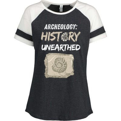 Gift Archeology Archeologists Archeologist Student Enza Ladies Jersey Colorblock Tee