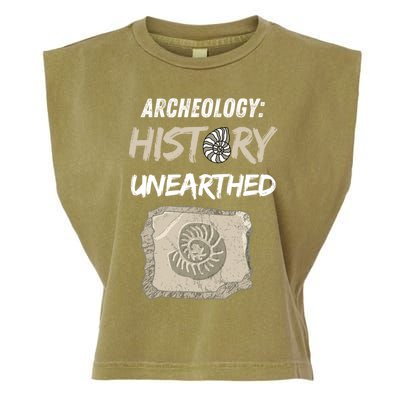 Gift Archeology Archeologists Archeologist Student Garment-Dyed Women's Muscle Tee