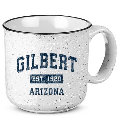 Gilbert Arizona Az Vintage Sports 15oz Campfire Ceramic Mug