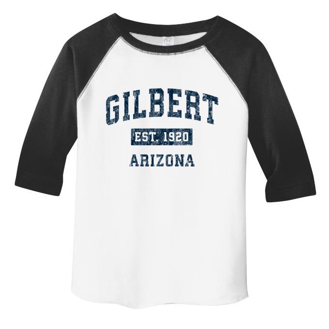 Gilbert Arizona Az Vintage Sports Toddler Fine Jersey T-Shirt