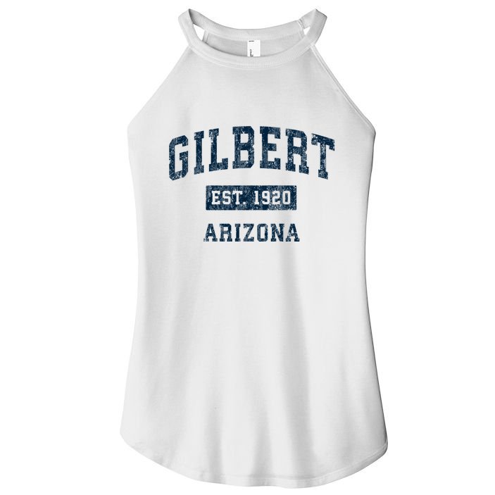 Gilbert Arizona Az Vintage Sports Women's Perfect Tri Rocker Tank