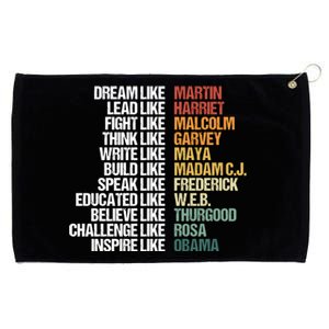 Greatest African American Leaders Black History Month Attire Cool Gift Grommeted Golf Towel