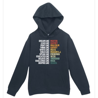 Greatest African American Leaders Black History Month Attire Cool Gift Urban Pullover Hoodie