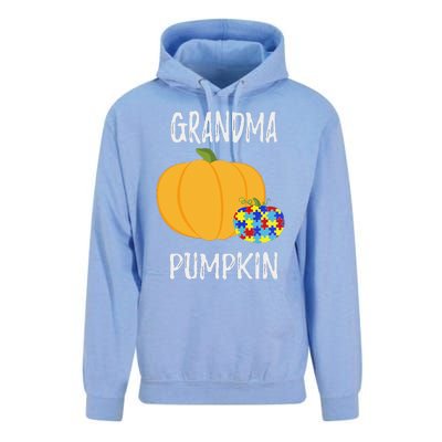 Grandmapumpkin Autism Awareness Funny Funny For Unisex Surf Hoodie