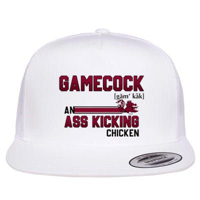 Gamecock An Ass Kicking Chicken Funny Saying Flatbill Hat