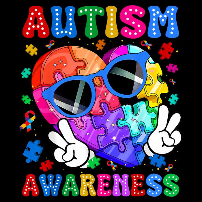 Groovy Autism Awareness  Autistic Autism Backpack