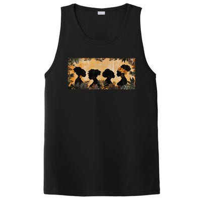 Gorgeous African American Women Strong Queen Melanin Lady PosiCharge Competitor Tank