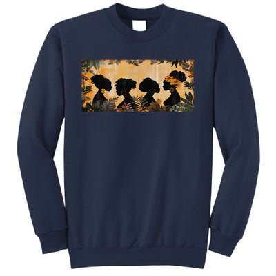 Gorgeous African American Women Strong Queen Melanin Lady Sweatshirt