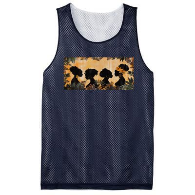 Gorgeous African American Women Strong Queen Melanin Lady Mesh Reversible Basketball Jersey Tank