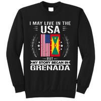 Grenada American And Grenada Flags Proud Grenada Sweatshirt