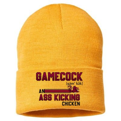 Gamecock An Ass Kicking Chicken Sustainable Knit Beanie