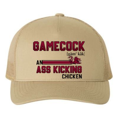 Gamecock An Ass Kicking Chicken Yupoong Adult 5-Panel Trucker Hat