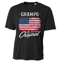 Gramps An American Original Patriotic 4th Of July Cooling Performance Crew T-Shirt