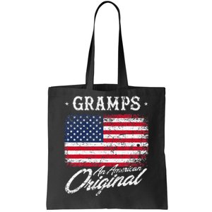 Gramps An American Original Patriotic 4th Of July Tote Bag