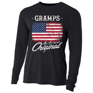 Gramps An American Original Patriotic 4th Of July Cooling Performance Long Sleeve Crew