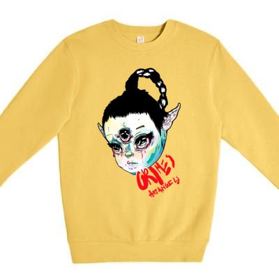 Grimes Art Angels Premium Crewneck Sweatshirt