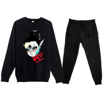 Grimes Art Angels Premium Crewneck Sweatsuit Set