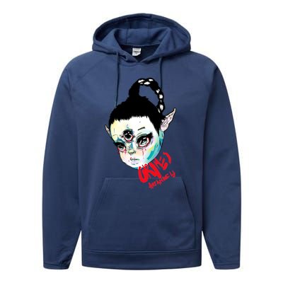 Grimes Art Angels Performance Fleece Hoodie