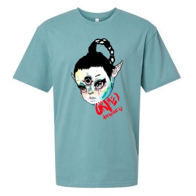 Grimes Art Angels Sueded Cloud Jersey T-Shirt